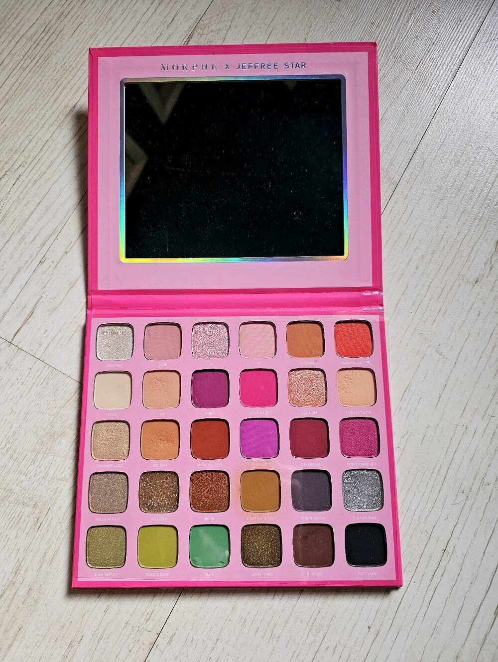 Morphe X Jeffree Star Eyeshadow Artistry Palette